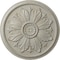 Ekena Millwork Kaya Ceiling Medallion (Fits Canopies up to 5 1/4"), 23 5/8"OD x 1 1/2"P, Pot of Cream Crackle CM23KAPCC - alternate 1